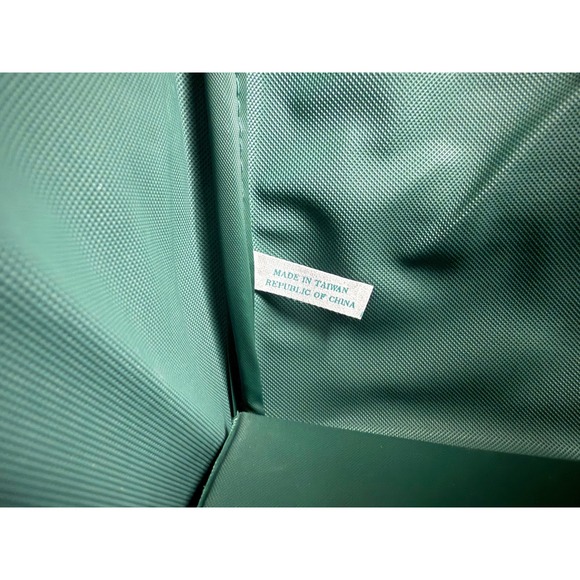 Vintage 1990s Polo Ralph Lauren Uni Crest Duffle Bag Green Canvas DEADSTOCK